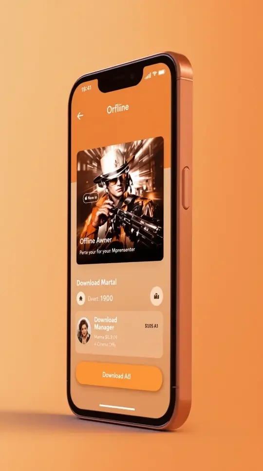 爱看影视APP 下载与个人中心界面截图